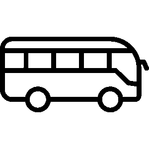 Mallorca 2026 Buss till starten av Parc L'levant.